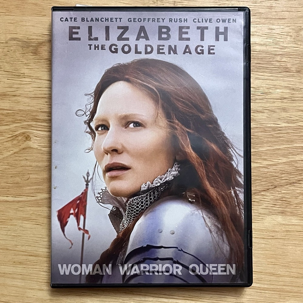 Elizabeth The‎ Golden Age DVD Cate Blanchett Geoffrey Rush Clive Owen